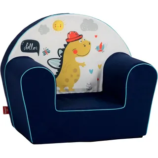 Knorrtoys Kindersessel Lovely dino 51 x 42 x 34 cm Baumwolle grün