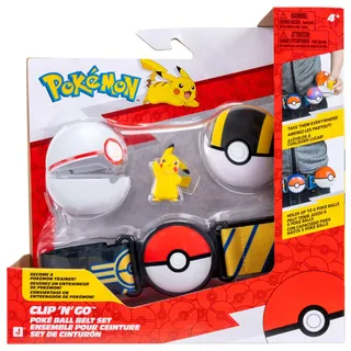 Pokémon Clip 'N' Go Gürtel-Set Pikachu - mehrfarbig