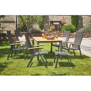 MWH Reno/Alutapo Gartenmöbel-Set 9tlg.