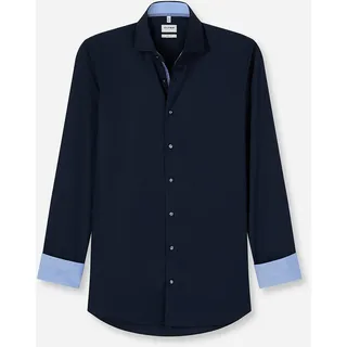 OLYMP Langarmhemd »Level Five« Royal Kentkragen, Businesshemd, body fit