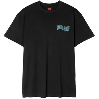 Santa Cruz Tiki Hand Strip Kurzarm-t-shirt - Black - S