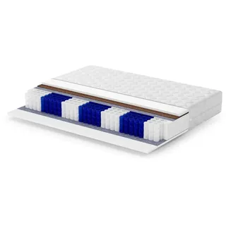 beautysofa Taschenfederkernmatratze Mediro Core 160 x 200 cm H2/H3