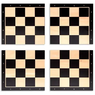 Aquamarine Games Schachbrett, 40 x 40 cm, für 2 Spieler ab 6 Jahren