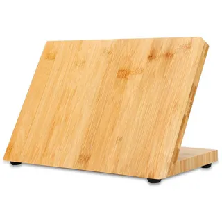 Intirilife Messerbrett/Block magnetisch , Holz , 18x19x30 cm , Küchenmesser, Messerblöcke