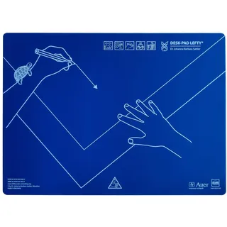 KUM Schreibunterlage Desk Pad Lefty 53 x 40cm Blau