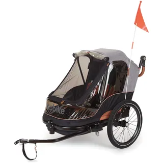 Bobike 2 In 1 Trailer grau 2018