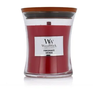Woodwick Pomegranate Duftkerze 275 g rot