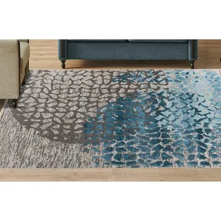 Kayoom »Dilan 400« rechteckig 5 mm Höhe, blau,