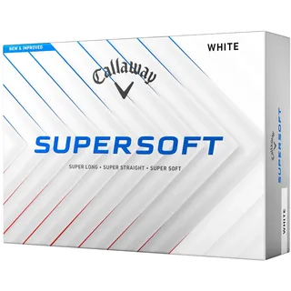 Callaway Golf Supersoft Golfball 2025, Weiß