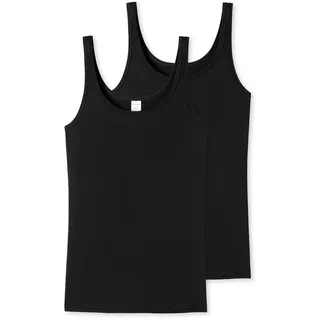 SCHIESSER Damen, 2 Pack Trägertop Unterhemd - Modal Essentials