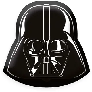 Herding Star Wars Formkissen Darth Vader, ca. 35x34 cm, 100% Polyester, Schwarz