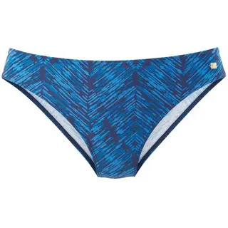 JETTE Bikini-Hose Damen marine bedruckt Gr.34