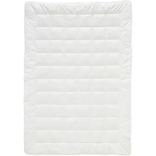 Billerbeck Sommerdecke , Weiß , Textil , Füllung: Polyester, Hohlfaser , 135x200 cm , Textiles Vertrauen - Oeko-Tex®, Hohenstein, Made in Germany , für Hausstauballergiker geeignet, temperaturausgleichend, feuchtigkeitsregulierend, strapazierfähig, weich und anschmiegsam , Heimtextilien, Kopfpolster & Bettdecken, Bettdecken, Sommerdecken