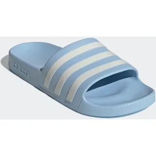 adidas Adilette Aqua Glow Blue / Zero Metalic / Zero Metalic 39    