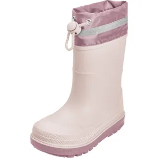 Playshoes Regenstiefel Gefüttert Unisex Kinder Gummistiefel, Rosa Gefüttert, 20 EU