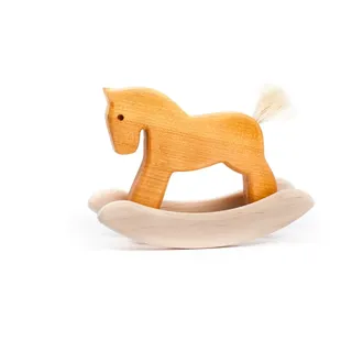 Bajo Holz Schaukelpferd - nachhaltiges Spielzeug für Kinder