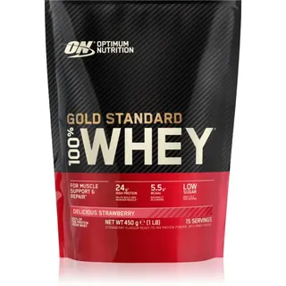 Optimum Nutrition Whey Protein Erdbeere Pulver 450 g
