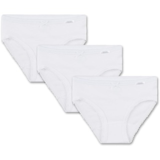 Sanetta Mädchen-Jazzpants (Dreierpack) | Hochwertige und nachhaltige Unterhose für Mädchen aus Bio-Baumwolle. Inhalt: 3er Set Unterwäsche für Mädchen 152