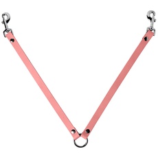 BBD Pet Products Leder-Verbindungsstück, Einheitsgröße, 1,9 x 86,4 cm, Rosa