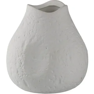 AM Design "Tischvase aus Keramik, Höhe ca. 18,5 cm", Keramikvase, Dekoobjekt, Blumenvase,