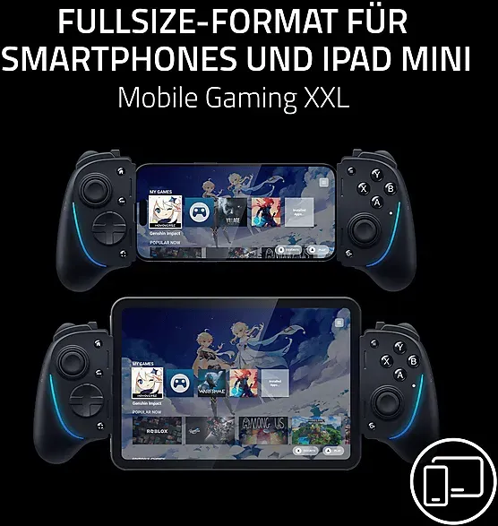 Bild von Kishi Ultra - USB-C-Gaming-Controller für Android, iPhone und iPad Mini