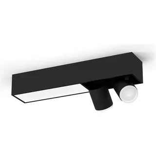 Philips Hue White & Color Ambiance Centris Deckenleuchte schwarz • 2er-Spot