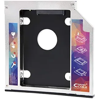 Monkey Ladder Adapter für 9,5-mm-Festplatte auf 12,7 mm optisches Laufwerk (Zubehör zum Installieren Einer zweiten Festplatte oder SSD auf einem Notebook)