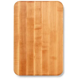 John Boos Boos Block Profi-Schneidebrett groß – 45,7 x 30,5 x 3,2 cm – Ahorn Holzbrett mit Griff – Antibakterielles Küchenbrett – Servierbrett & Hackbrett aus Holz