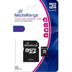 Bild von MR956 microSDHC Class 10 + SD-Adapter 4 GB
