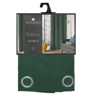 Atmosphera 68311 Gardine Mit Ösen - Lilou Green - One Size