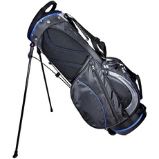 Club Champ Deluxe Stand Golf Bag, Black/Blue
