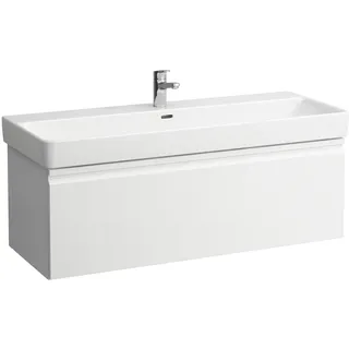 LAUFEN PRO S Waschtischunterschrank 1 Schublade, zu Waschtisch H814965, 1160x450x395mm, H4835610964631, Farbe: Snow (weiß matt)