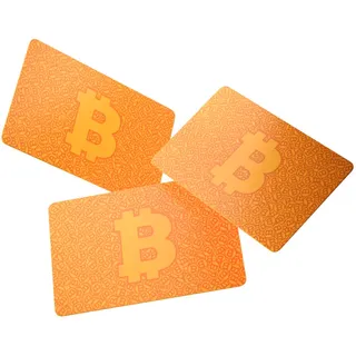Tangem 3 Karten - Krypto Hardware Wallet - NFC - Bitcoin
