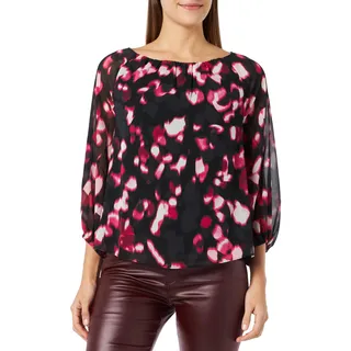 s.Oliver BLACK LABEL Chiffonbluse mit Allover Print