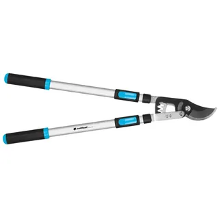 Cellfast - Teleskopschere de Ideal zum Rangieren, Leichtgewicht mit Griffen de Aluminium, Hohe Festigkeit und Getriebe, 40-410, Schwarz/Blau
