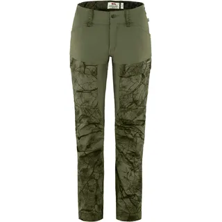 Fjällräven Keb Curved Hosen - Green Camo / Laurel Green - 36