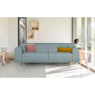 OTTO home Couch Polyester 3-Sitzer Blau