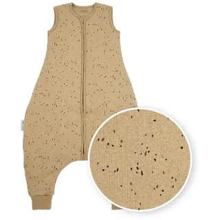 Meyco Baby Schlafsack Rib Mini Spot Braun 80