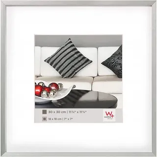 Walther Chair 30x30 Cm Aluminium Photo Bilderrahmen - Silver