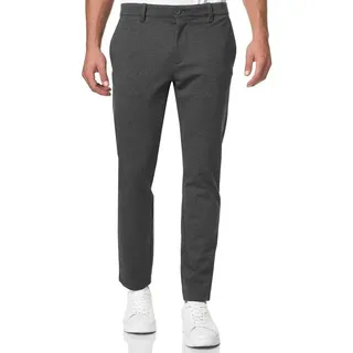 Indicode Anzughose »INRoedekro« gepflegter Look mit gerade geschnittener Beinform, grau