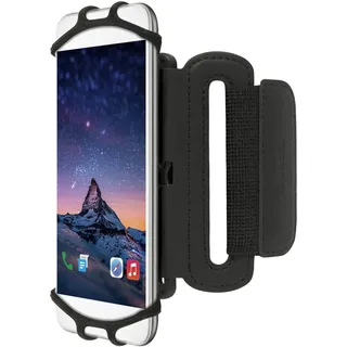 Mobilis ARM BAND 4-6IN ., Armbandbehälter, Jede Marke, 15,2 cm (6"), Schwarz - Schwarz