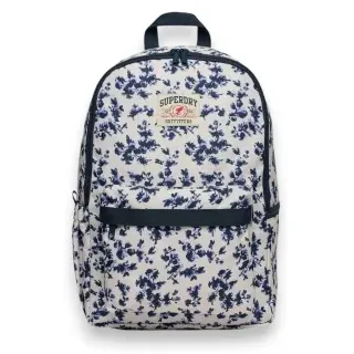 Superdry für Damen. W9110457A Heritage AOP Rucksack blau (OSFA), Lässig, Polyester