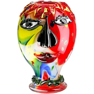 Casablanca by Gilde »Gesichtsvaseb Andrew, mehrfarbig H.29 cm«, bunt