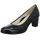 Orly Plateau-Pumps Leder Blau 37 5