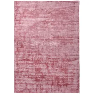 Tom Tailor Shine uni Kurzflorteppich 300 x 400 cm rose