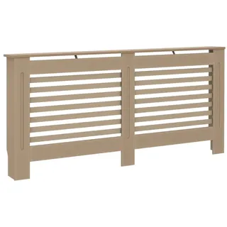 vidaXL Heizkörperverkleidung 172x19x81,5 cm MDF - Braun