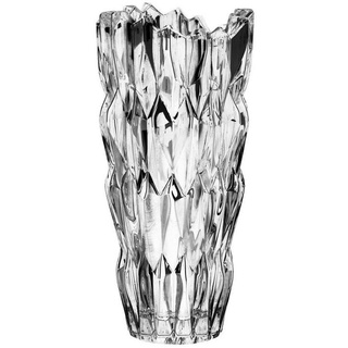 Nachtmann Vase Quartz 26 cm Kristall, Kristalloptik Transparent Klar