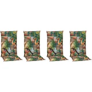 BEO Hochlehner Auflage 4 St. 100 x 50 x 5 cm grün