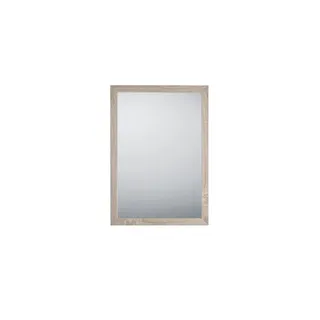 Mirrors and More Wandspiegel Holzspiegel Flurspiegel Deko Spiegel Eiche hell Rahmenspiegel H: 68cm