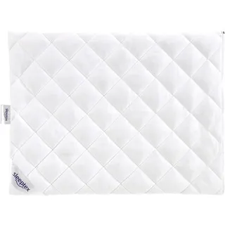 Sleeptex Kopfpolsterbezug , Weiß , Textil , Uni , 70x90 cm , atmungsaktiv, saugfähig , Heimtextilien, Bezüge, Polsterbezüge